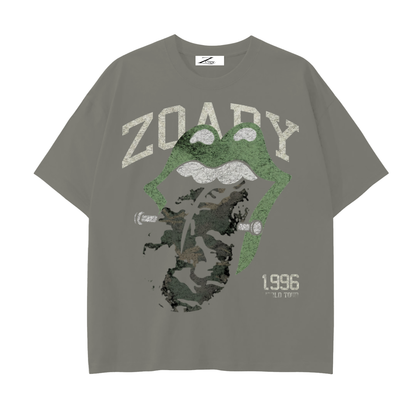 Drop Shoulder Cotton T-Shirt